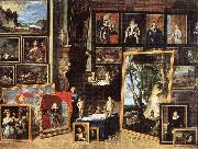 TENIERS, David the Younger The Gallery of Archduke Leopold in Brussels xgh Sweden oil painting artist